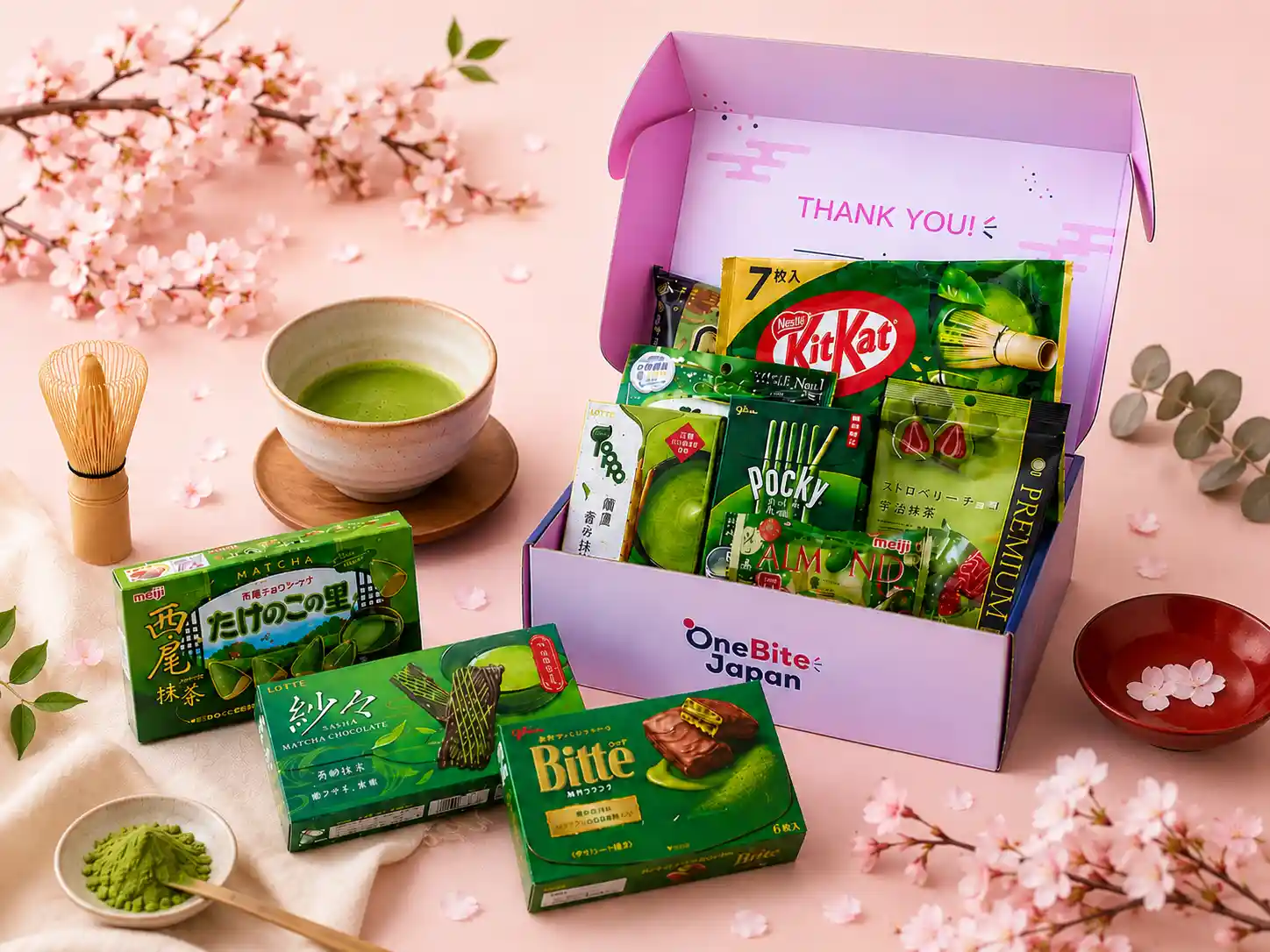 OneBite Japan Matcha Box